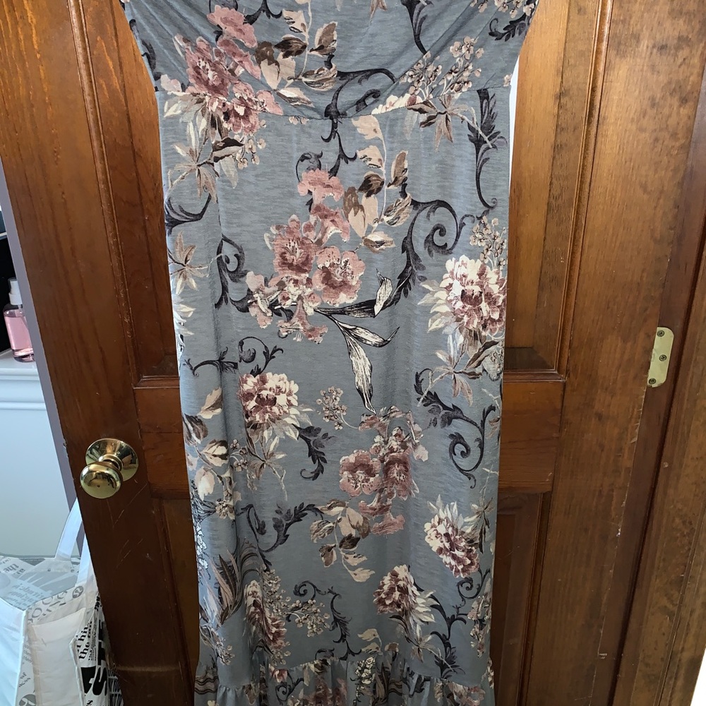 Small Floral Maxi Dress